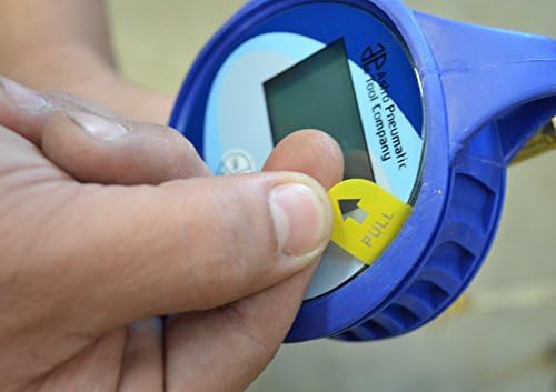 Digital tire inflator with three point five inch gauge — photo 3