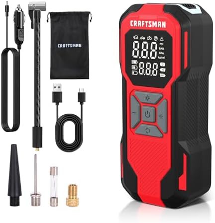 Mini Battery Powered Car Tire Air Pump