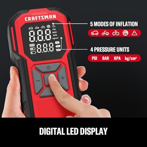 Mini Battery Powered Car Tire Air Pump — photo 4