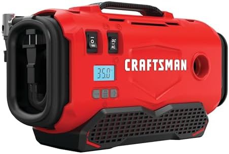 V20 Three Mode Cordless and Corded Inflator