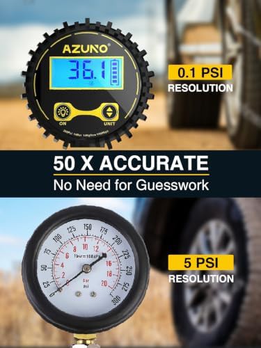 Digital Tire Inflator with 200 PSI Gauge — photo 3