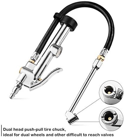 Analog Tire Inflator with Rubber Hose — photo 3