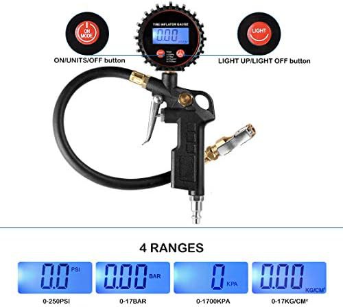 Digital Heavy Duty Tire Pressure Gauge — photo 3