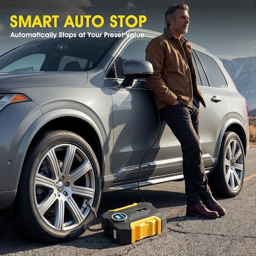 Digital 12V DC Portable Car Air Pump — photo 4