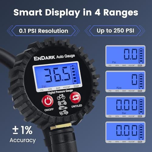 Car Digital Tire Pressure Inflator — photo 5