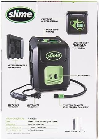Portable dual cord storage air compressor for car and home — photo 3