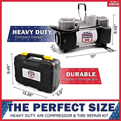 Dual Cylinder Tire Inflator and Repair Kit — photo 4