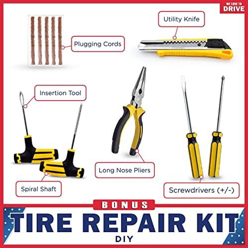 Dual Cylinder Tire Inflator and Repair Kit — photo 5