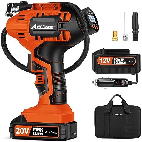 Avid Power auto shut off tire inflator