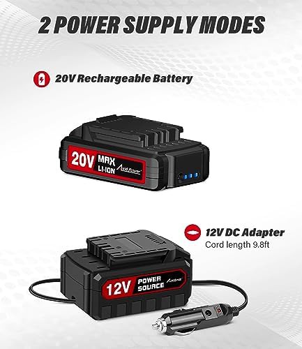 Avid Power portable rechargeable tire air compressor — photo 3