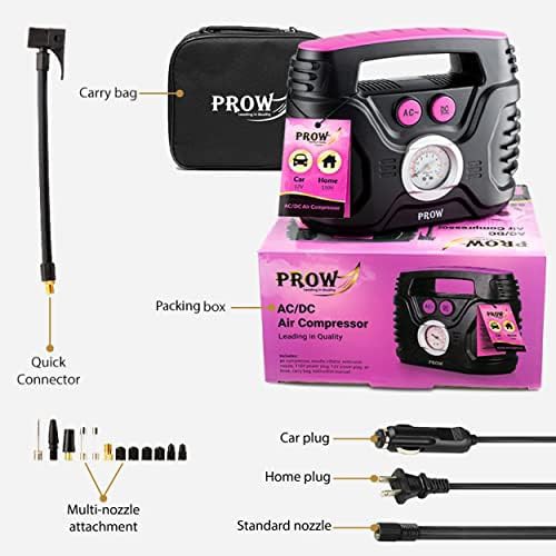 Dual Voltage Analog Pressure Gauge Tire Inflator — photo 5