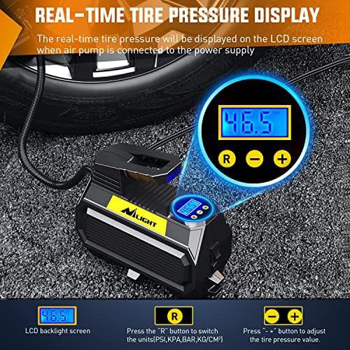 Portable auto shut off digital air compressor — photo 3
