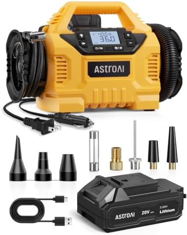 MC3 triple power source fast air pump