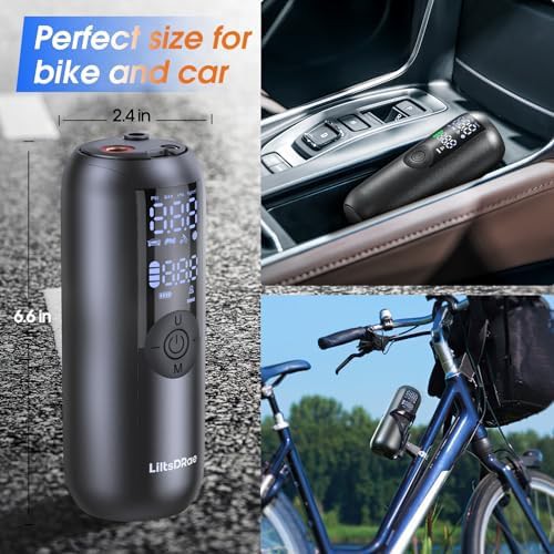 Auto shut off electric bike pump — photo 4