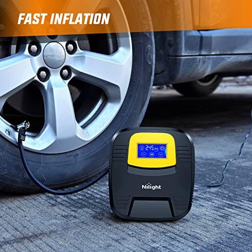 Digital car portable auto shut off inflator — photo 3