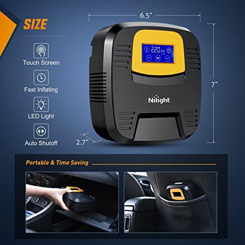 Digital car portable auto shut off inflator — photo 5