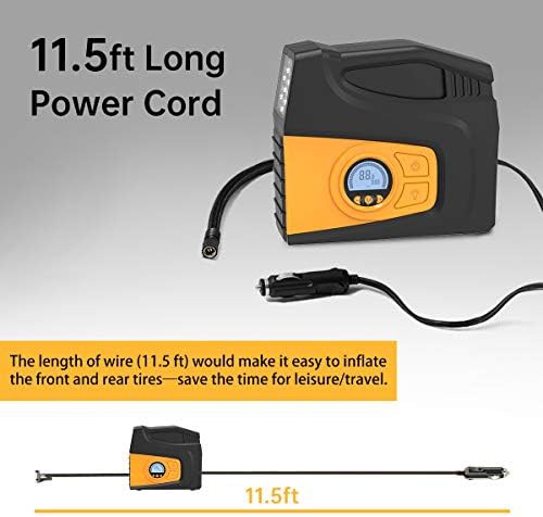 Compact 12V DC digital tire pump — photo 5