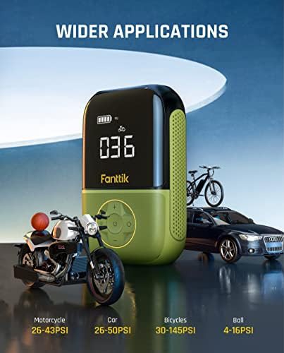 Digital portable air pump for e-bikes and motors — photo 3