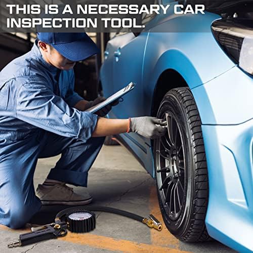 Digital tire inflator with pressure gauge 2 pack — photo 5