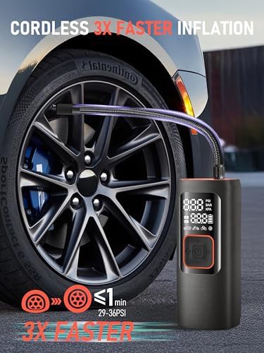 Powerful LCD Display Air Pump — photo 4