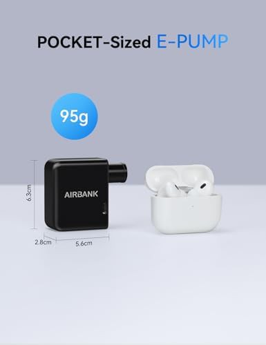 Rechargeable electric mini bike pump — photo 3