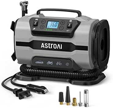 Dual power 12V 110V air compressor