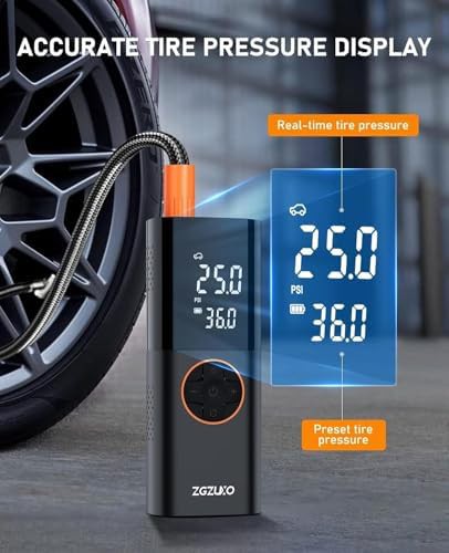 Fast Cordless Air Pump with LED Light — photo 3