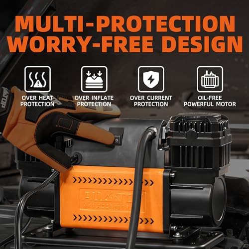 Heavy Duty Dual Cylinder Offroad Air Pump — photo 3