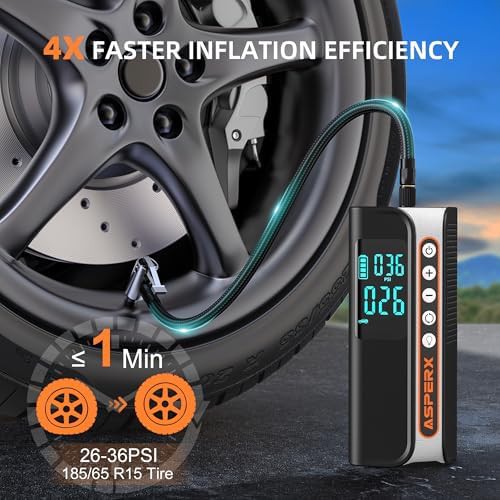 Fast Cordless Tire Pump with Digital Gauge — photo 3