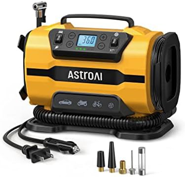 Dual voltage 12V DC 120V AC compressor