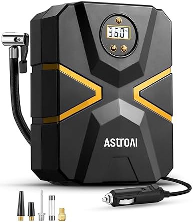 S1 digital 12V DC portable tire inflator