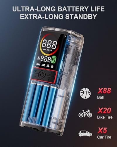 Cordless High Pressure Tire Pump — photo 3