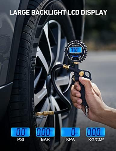 Digital tire pressure gauge with NPT fitting — photo 4
