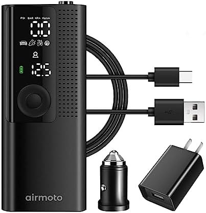 Tire Inflator with Charger Bundle