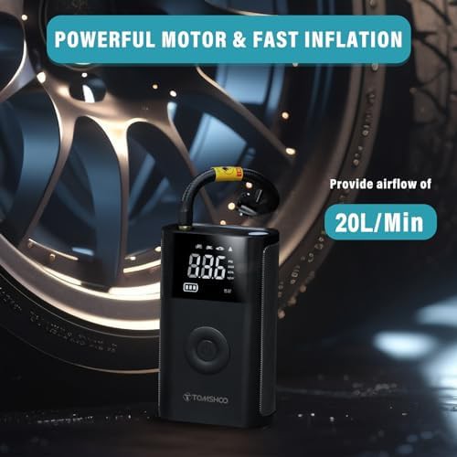 Cordless emergency light air pump — photo 4