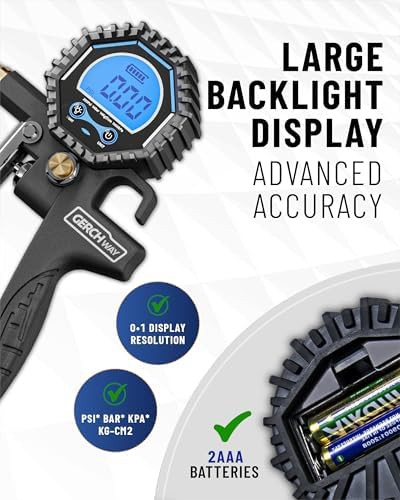 Heavy duty digital tire inflator — photo 4