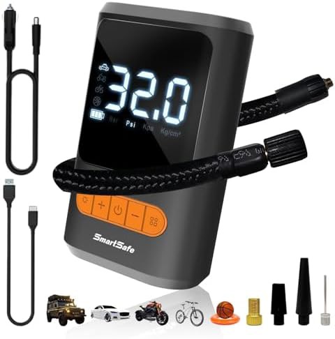 Cordless Portable Electric Air Pump for Tires