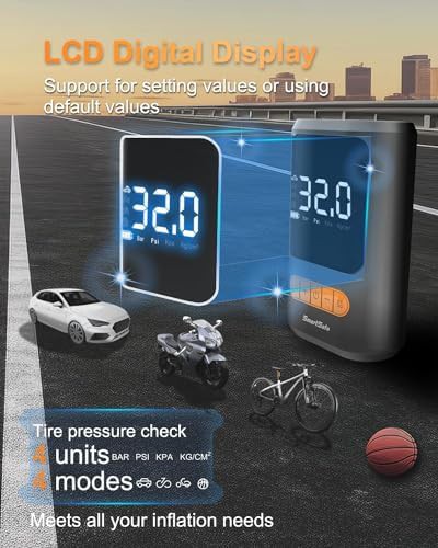 Cordless Portable Electric Air Pump for Tires — photo 4