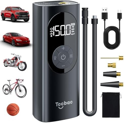 High pressure dual motor tire inflator