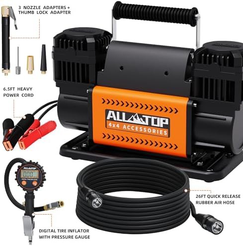 Portable Dual Cylinder Inflator with Digital Gauge — photo 3