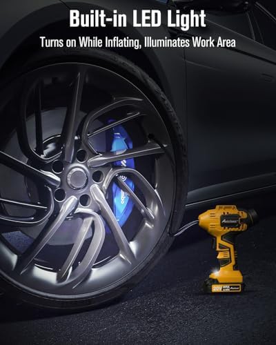 Avid power 20v cordless tire inflator portable — photo 5