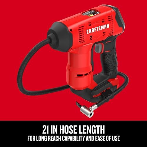V20 Cordless Portable Tire Pump with Digital Gauge — photo 4