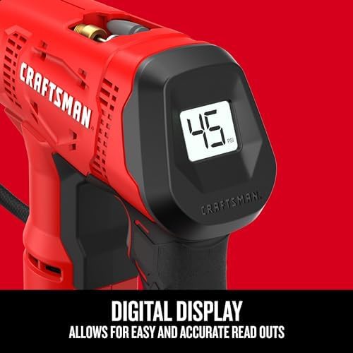 V20 Cordless Portable Tire Pump with Digital Gauge — photo 5