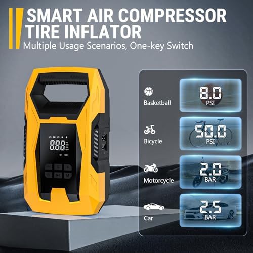 Dual Power AC and DC Portable Tire Inflator — photo 5