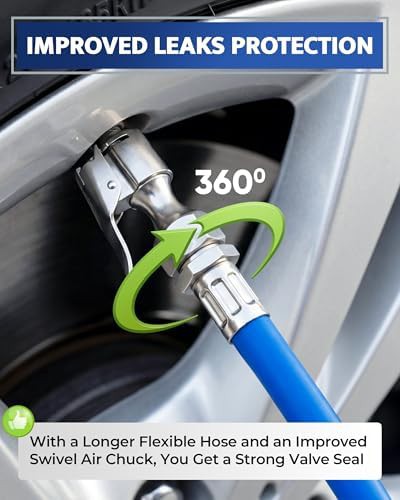 Tire inflator with pressure gauge — photo 4