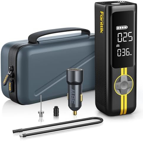 Rapid Digital Tire Pressure Air Pump