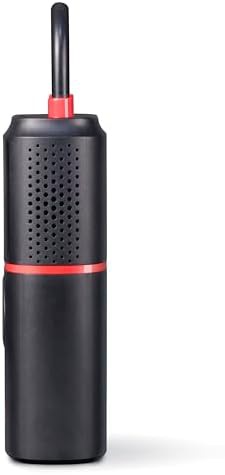 Rechargeable portable air compressor with LED light — photo 3