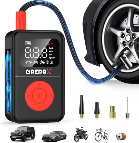 Portable Digital Gauge Air Pump 160 PSI