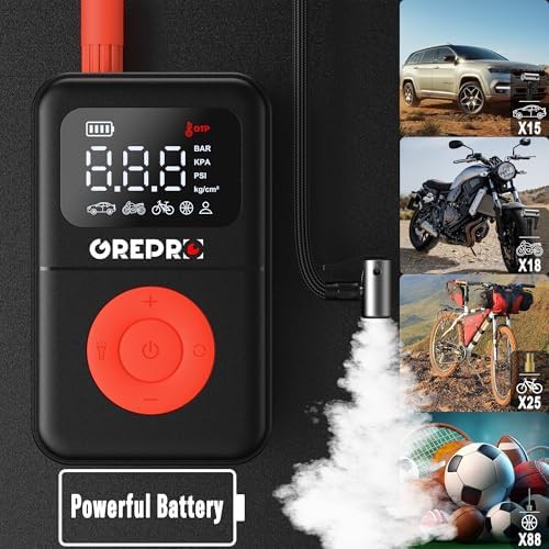 Portable Digital Gauge Air Pump 160 PSI — photo 3