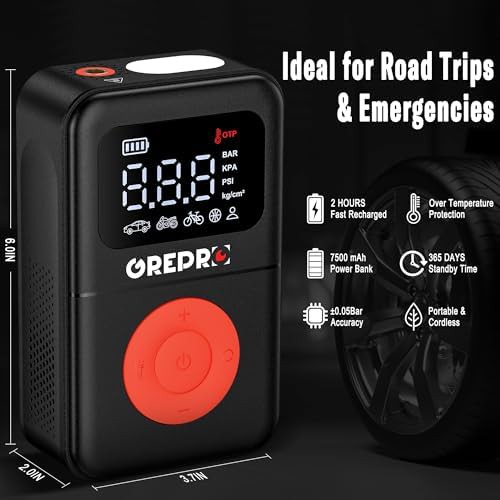 Portable Digital Gauge Air Pump 160 PSI — photo 5